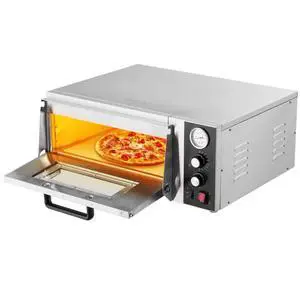 VEVOR 18-Inch Commercial Countertop Pizza Oven Single Deck Electric Pizza Oven
