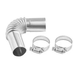 VEVOR Exhaust Pipe Tube Elbow Connector 0.98 inch Diesel Heater Exhaust Elbow