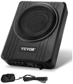 8" 400W Under Seat Car Subwoofer Slim Powered Car/Truck Subwoofer System