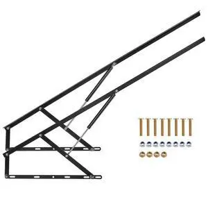 VEVOR Bed Lift 59x79 in Compatible Bed Size 265 lbs Load DIY Wall Bed Hardware