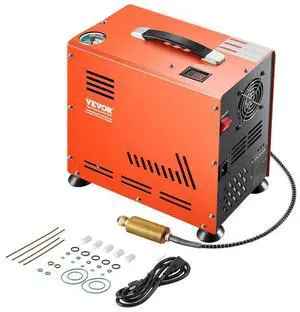 PCP Air Compressor 800W Dual-Cylinder PCP Airgun Compressor 4500PSI Auto Stop