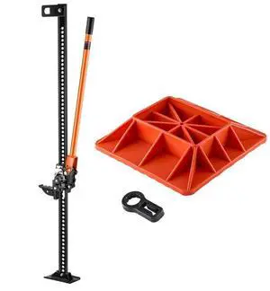 60" Off Road Farm Jack Hoist with Base 7000 Lbs High Lift Tractor Vehicle