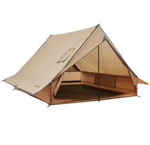 VEVOR Cabin Hot Tent with Stove Jack & Ground Mat Lightweight 2 Persons Camping