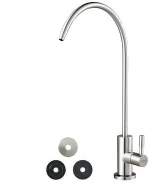 VEVOR Reverse Osmosis Brushed Nickel Lead-Free Drinking Water Filter Faucet