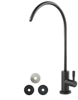 VEVOR Reverse Osmosis Matte Black Lead-Free Drinking Water Filter Faucet