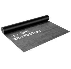 VEVOR 4 x 250 ft House Wrap 0.17 mm Thick Drop Cloth Vapor Barrier Covering