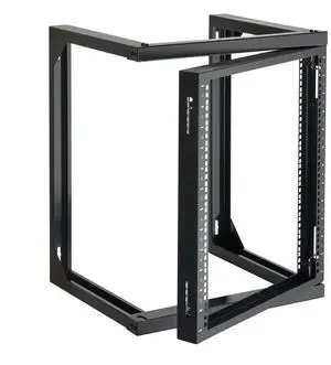 VEVOR 12U Wall Mount Server Rack Open Frame Network Rack 150 lbs 180 Degrees