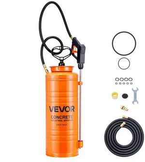 VEVOR Stainless Steel Sprayer 3.5 Gal Hand Pump Industrial Sprayer Tri Poxy