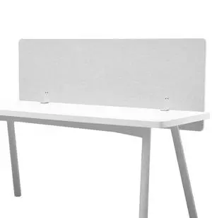 VEVOR Desk Privacy Panel 60" x 24" Clamp-on Office Cubicle Divider Partition