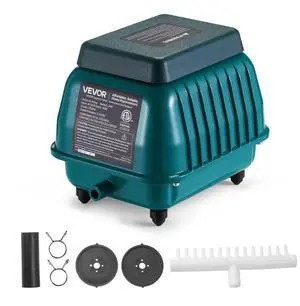 VEVOR Linear Air Pump Septic Aerator Pump 1110 GPH Aeration for 10 ft Deep Pond