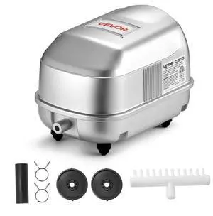 VEVOR Linear Air Pump Septic Aerator Pump 792.52 GPH Aeration for 8 ft Deep Pond