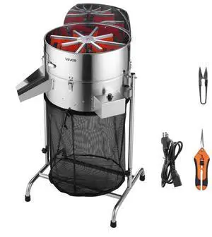 VEVOR Electric Bud Leaf Trimmer 18 in Tiltable Bud Trimmer Stainless Steel Blade