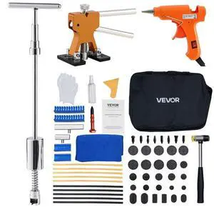 VEVOR Dent Puller Kit Car Body Dent Puller 61 PCS Paintless Hail Damage Remover