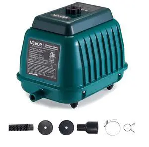 VEVOR Linear Air Pump Septic Aerator Pump 2219.04GPH Aeration for 11ft Deep Pond