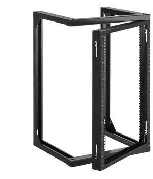 VEVOR 15U Wall Mount Server Rack Open Frame Network Rack 150 lbs 180 Degrees