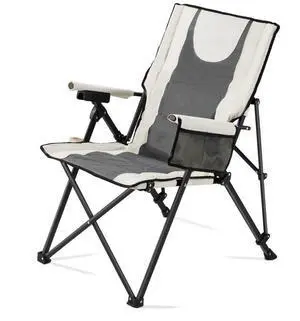 VEVOR Heated Camping Chairs Outdoor Portable Folding Chair 3 Heating Settings