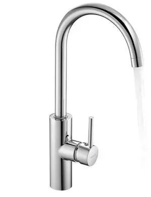 VEVOR Touchless Kitchen Bar Faucet Chrome Plated 9/16in Pipe Motion Sensor