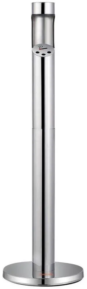 VEVOR Cigarette Butt Receptacle, Stainless Steel Cylinder Cigarette Butt Container, Freestanding and Weatherproof Outdoor Cigarette Butt Disposal for Garden, Office, Restaurant, Hotel, Bar, Silver