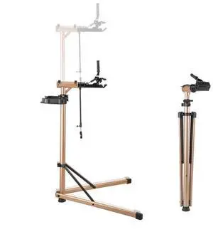 VEVOR Bike Repair Stand, Max. 110 lb Heavy-duty Bicycle Work Stand with 40.3-59.4 in Adjustable Height & Large Tool Tray, Foldable Ebike Maintenance Rack, Shop Home Mechanics for Mountain Road Bike