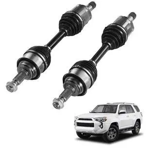 VEVOR CV Axle Shaft Assembly, 2 Pieces Front Left & Right (Driver and Passenger Side), Automotive Replacement CV Joint Axles Pair Compatible with 2003-2022 Toyota 4Runner, Alloy Steel & Carbon Steel