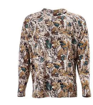 VEVOR Camo Hoodie, Large Size, Men Pullover Hooded Sweatshirt, Moisture Wicking & Breathable, Quick-dry, Hiking Fishing Shirt with Hood, Long Sleeves Hunting Shirts for Spring & Summer Outdoor Work