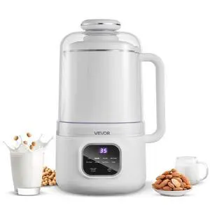 VEVOR 8-in-1 Nut Milk Maker, 34 oz Soy Milk Maker with 200W Blending, for Homemade Oat, Nut, Soy, Juice, Milkshake, Rice Cereal, Plant-Based Beverages with Self-Cleaning, Boil Water, 12-Hour Delay VEVOR 8-in-1 Nut Milk Maker, 34 oz Soy Milk Maker with 200W Blending, for Homemade Oat, Nut, Soy, Juice, Milkshake, Rice Cereal, Plant-Based Beverages with Self-Cleaning, Boil Water, 12-Hour Delay