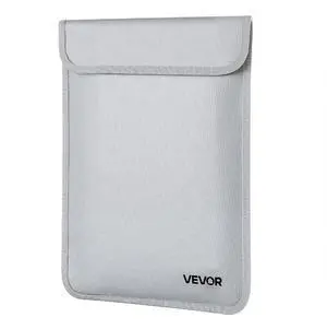 VEVOR Fireproof Document Bag, 2192  Heat Insulated Fireproof & Waterproof Bag with  Smooth Zipper, Portable File Storage Organizer Home Office Travel Use, for Passports, Important Documents, Files