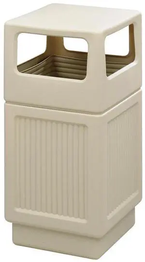 Canmeleon Recessed Panel, Side Open, 38 Gallon Tan