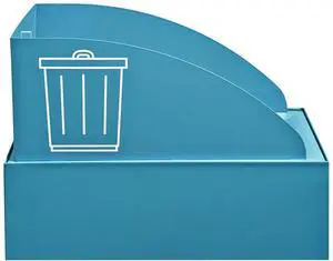 Mixx Recycling Center, Topper Lid - Blue