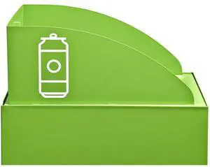 Mixx Recycling Center, Topper Lid - Green