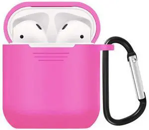 Reiko Silicone Case for Airpods in Red