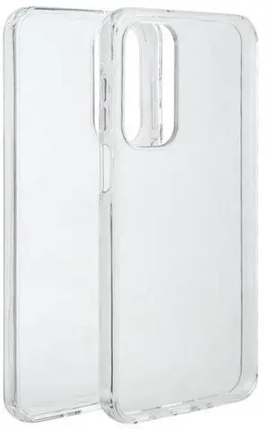 Reiko High Quality 2X Clean PC and TPU Bumper Case In Clear For Samsung Galaxy A16