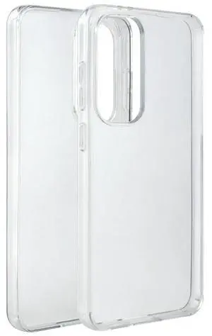 Reiko High Quality 2X Clean PC and TPU Bumper Case In Clear For Samsung Galaxy S24 FE