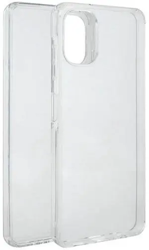 Reiko High Quality 2X Clean PC and TPU Bumper Case In Clear For Samsung Galaxy A06