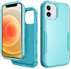 3in1 Hybrid Heavy Duty Defender Rugged Armor Case For APPLE IPHONE 12 MINI In Blue 3in1 Hybrid Heavy Duty Defender Rugged Armor Case For APPLE IPHONE 12 MINI In Blue