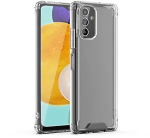Reiko High Quality 2X Clean PC and TPU Bumper Case In Clear For Samsung Galaxy A13 5G