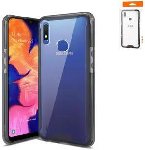 Reiko High Quality 2X Clean PC and TPU Bumper Case In Clear For LG HARMONY 4