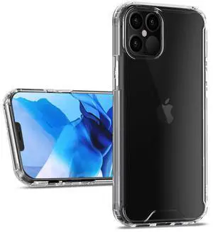 For IPHONE 12 PRO MAX Bumper Case In Clear For IPHONE 12 PRO MAX Bumper Case In Clear