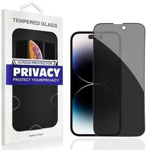 Reiko Apple iPhone 14 Pro Max Privacy Screen Protector In Black