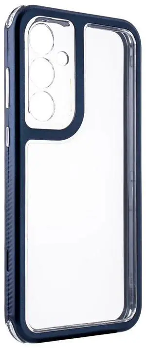 Heavy Duty Transparent Shockproof Protection 3-in-1 Hybrid Protective Case For GALAXY A35 5G In Blue Heavy Duty Transparent Shockproof Protection 3-in-1 Hybrid Protective Case For GALAXY A35 5G In Blue
