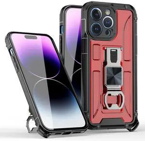 Kickstand Ring Holder/Bottle Opener with Magnetic Car Mount for IPHONE 14 PRO MAX In Red Kickstand Ring Holder/Bottle Opener with Magnetic Car Mount for IPHONE 14 PRO MAX In Red