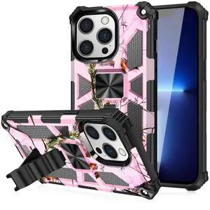 Built-in Kickstand TPU Case with Magnetic Mount for APPLE IPHONE 13 PRO MAX in Tree leaf patterns Built-in Kickstand TPU Case with Magnetic Mount for APPLE IPHONE 13 PRO MAX in Tree leaf patterns