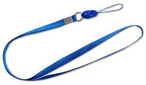 REIKO LONG LANYARD STRAP CLIP IN NAVY