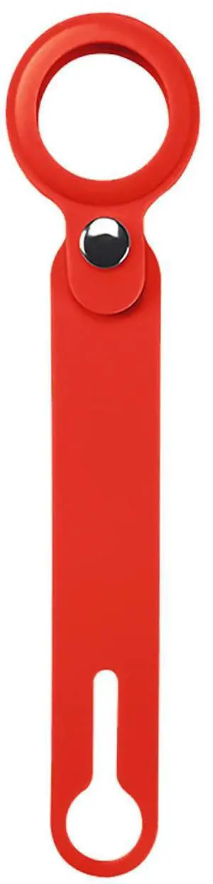 Reiko Silicone Case for Apple AirTag In Red Reiko Silicone Case for Apple AirTag In Red