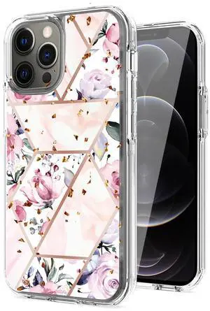 Flower Design Pattern Printing Dual Layer Hybrid Hard Plastic and Soft TPU Rubber Case Cover for APPLE IPHONE 12 PRO MAX In Pink Base Flower Flower Design Pattern Printing Dual Layer Hybrid Hard Plastic and Soft TPU Rubber Case Cover for APPLE IPHONE 12 PRO MAX In Pink Base Flower
