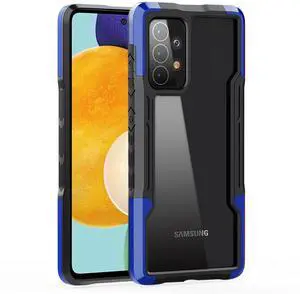 Shockproof Excellent Grip with Silky Feeling for Samsung Galaxy A52/5G In Blue