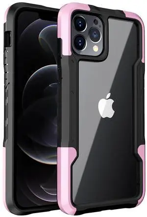 Shockproof Excellent Grip with Silky Feeling for Apple iPhone 12 Pro Max In Pink