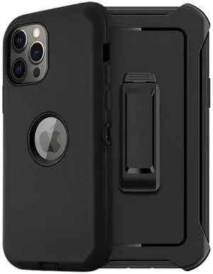 Multilayer Full Protection with Built-In Screen Protector CaseAPPLE IPHONE 12 PRO MAX In Black Multilayer Full Protection with Built-In Screen Protector CaseAPPLE IPHONE 12 PRO MAX In Black