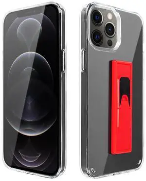 TPU Bumper Shockproof Case With Embedded Coil APPLE IPHONE 12 PRO MAX In Red TPU Bumper Shockproof Case With Embedded Coil APPLE IPHONE 12 PRO MAX In Red
