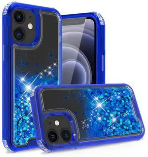 Kickstand Ring Holder TPU Shockproof Case With Magnetic Car MountAPPLE IPHONE 12 MINI In Navy